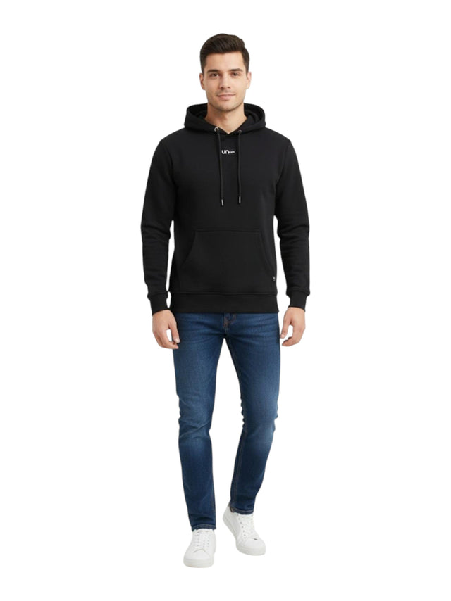 Image for Men's Plain Hoodie,Black