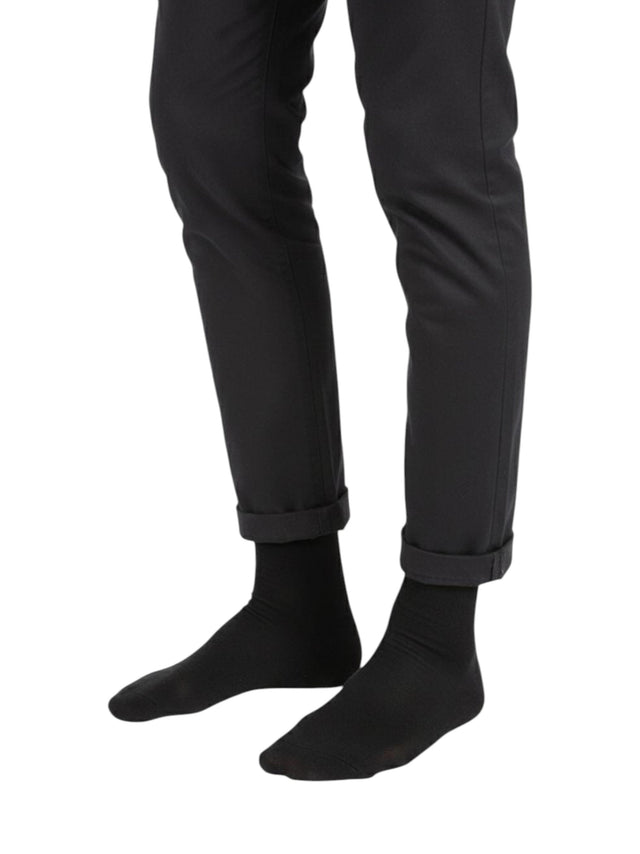 Image for Men's Knitted Socks Set 2Pieces,Black