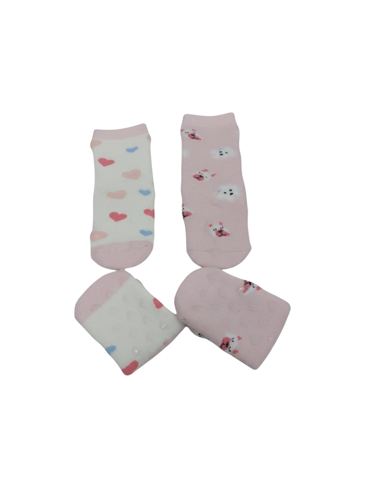 Image for Kids Girl's Knitted Socks 2Pieces,Pink