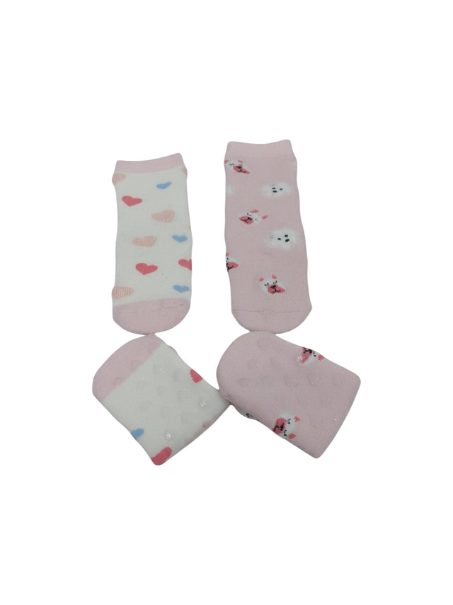 Image for Kids Girl's Knitted Socks 2Pieces,Pink