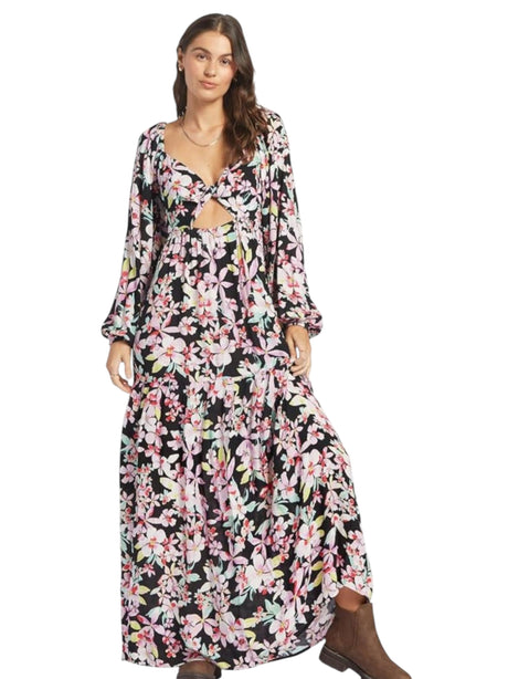 Image for Women's Floral Printed Dress,Multi