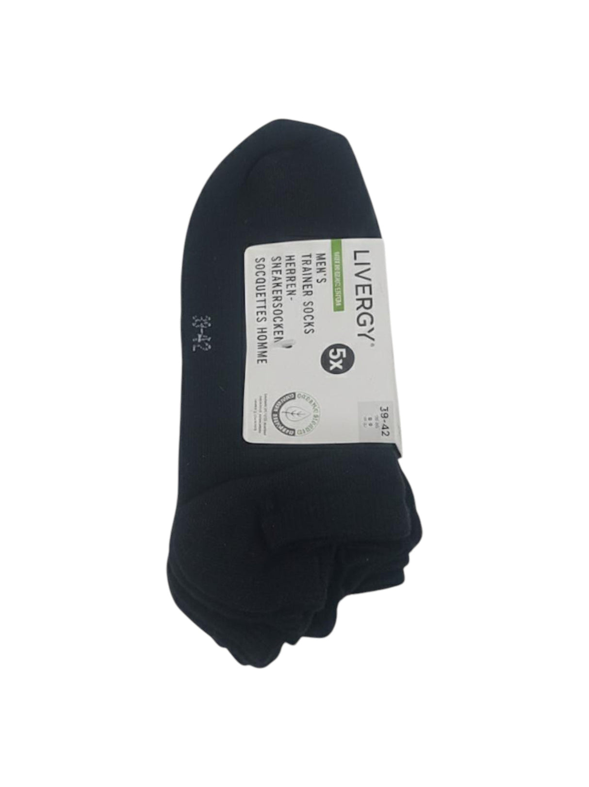 Image for Men's Knitted Socks Set 5Pieces,Black