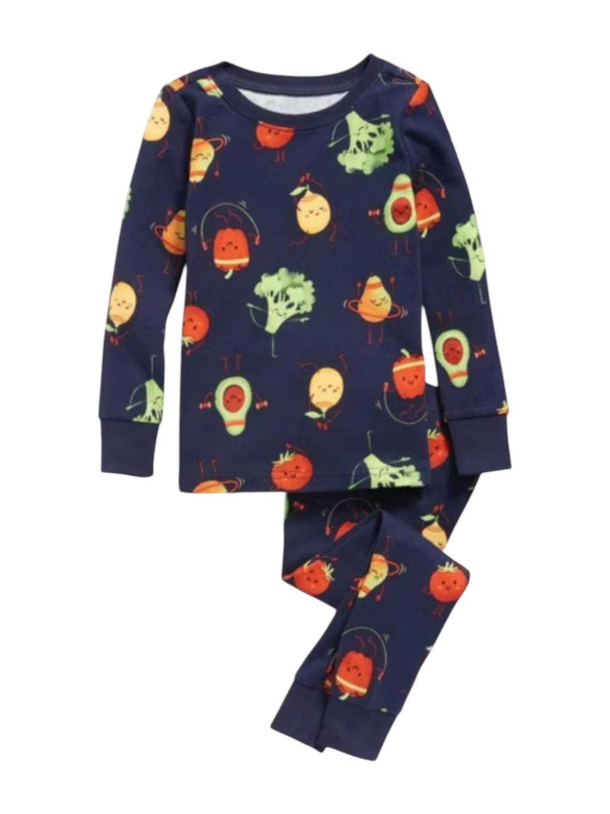 Image for Kids Boy's Printed Pajama Set,Navy