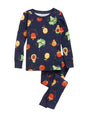 Image for Kids Boy's Printed Pajama Set,Navy