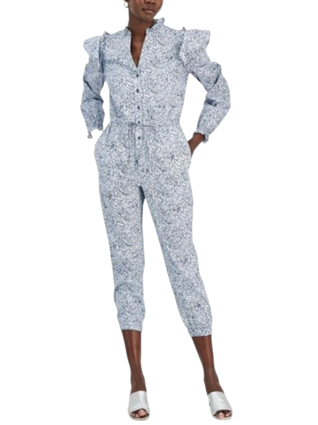 Image for Women's Graphic Jumpsuit,White