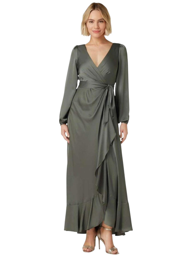 Image for Women's Plain Dress,Olive