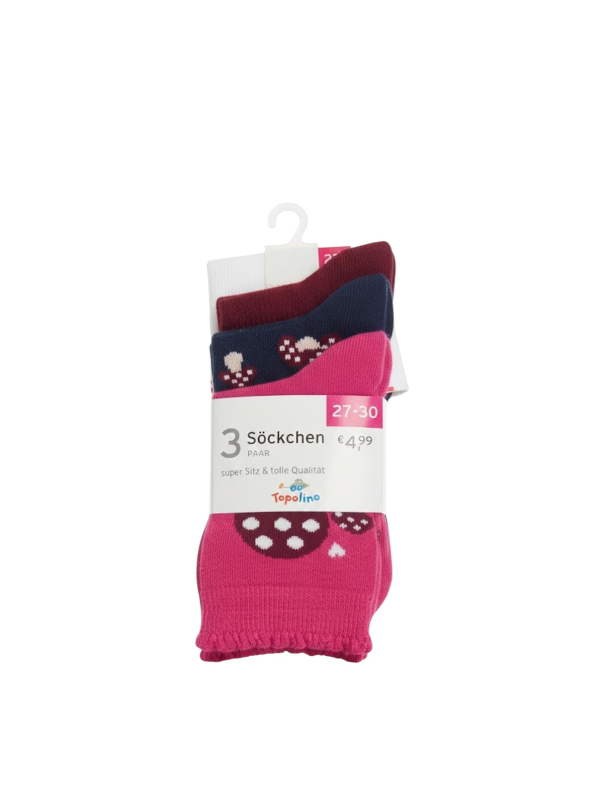 Image for Kids Girl's Knitted Socks Set 3Pieces,Multi