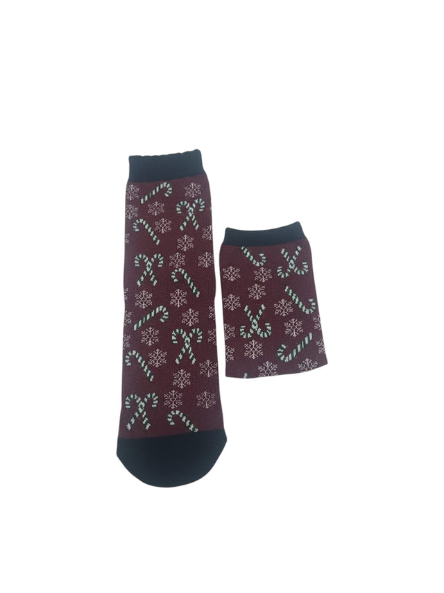 Image for Women's Knitted Socks,Burgundy