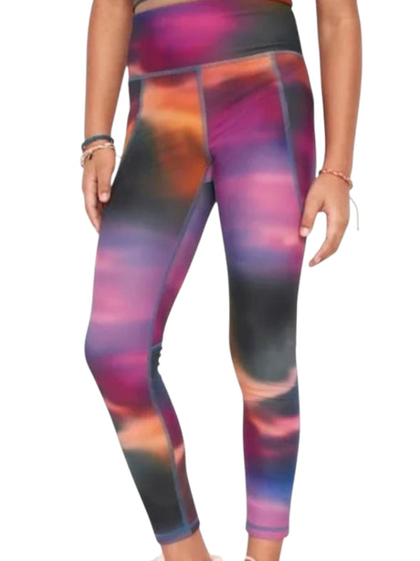 Image for Kids Girl's Colorblocked Legging,Multi