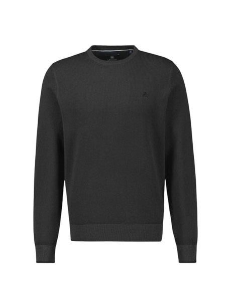 Image for Men's Knitted Top,Dark Grey