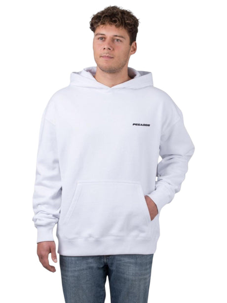 Image for Men's Plain Solid Hoodie,White