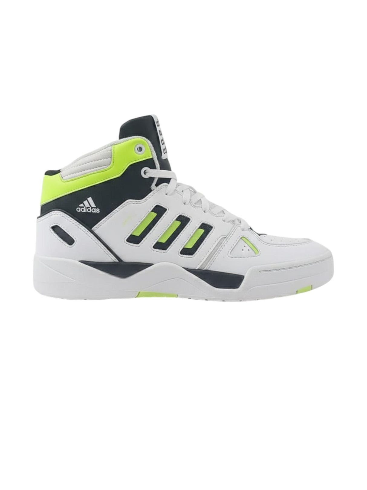 Image for Men's Colorblocked High Top Shoes,White