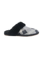 Image for Women's Lined Slipper,Light Grey/Black