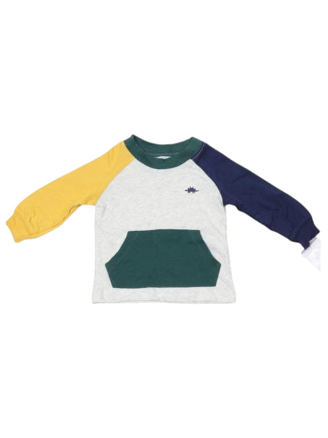 Image for Kids Boy's Colorblocked Top,Grey