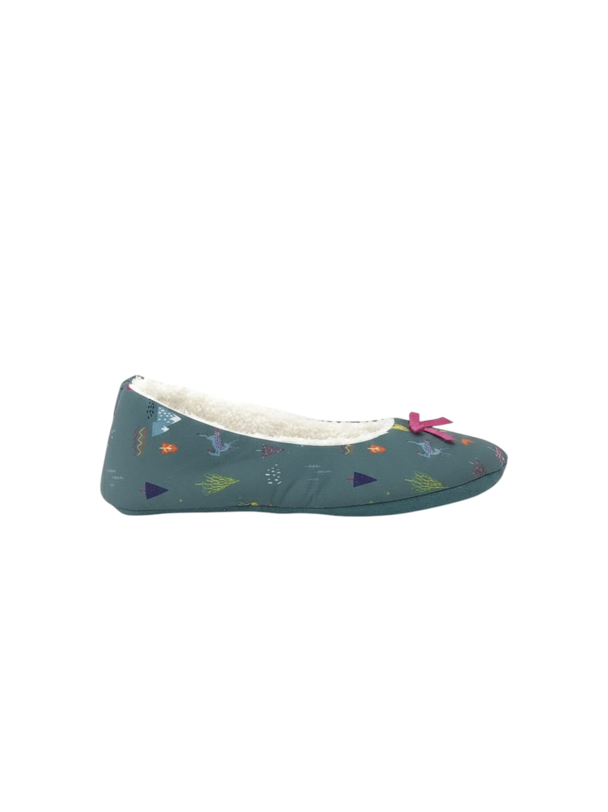 Image for Women's Lined Slippers,Turquoise