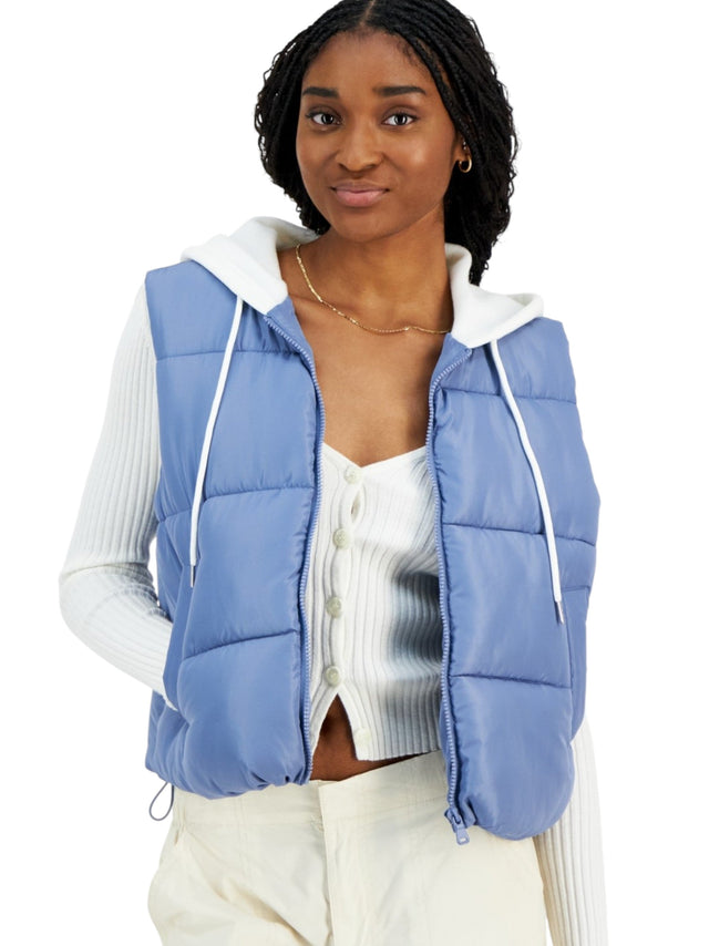Image for Women's Quilted Vest,Blue