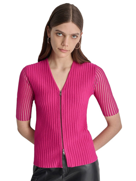 Image for Women's Ribbed Top,Pink