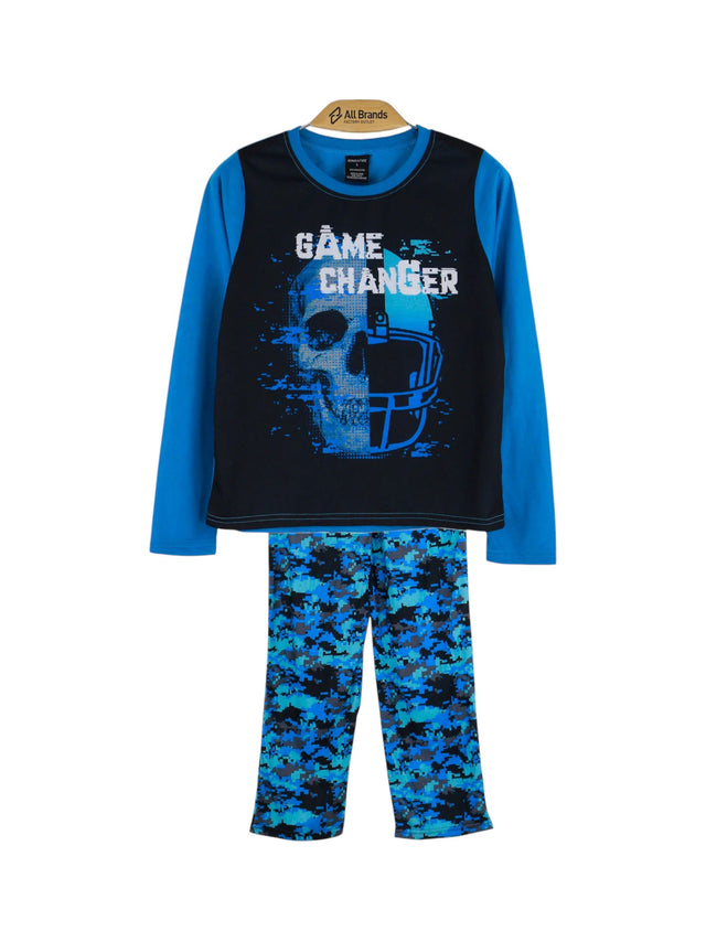 Image for Kids Boy's Printed Pajama Set,Blue