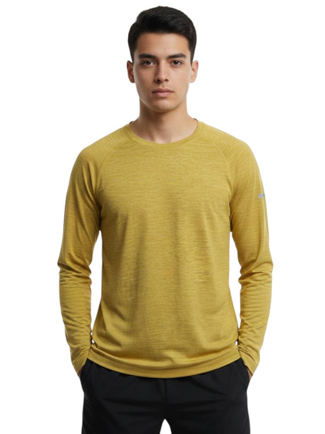 Image for Men's Heather Sport Top,Yellow