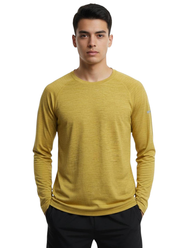 Image for Men's Heather Sport Top,Yellow