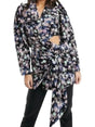 Image for Women's Floral Printed Top,Black
