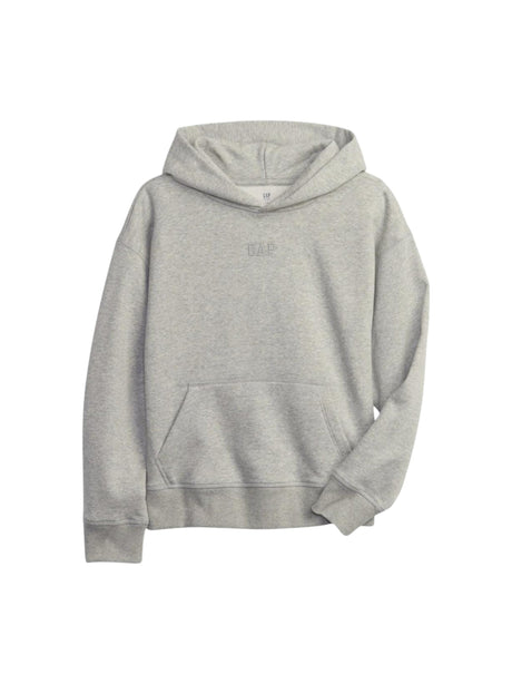 Image for Kids Girl's Plain Hoodie,Grey