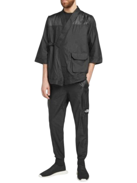 Image for Men's Wrap Plain Top,Black