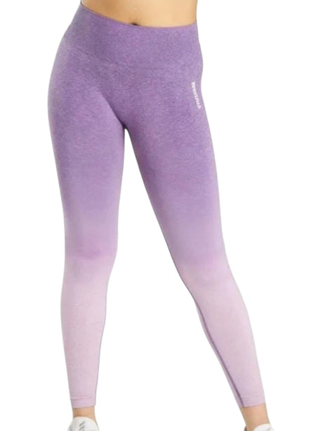 Image for Women's Heather Ombre Legging,Purple