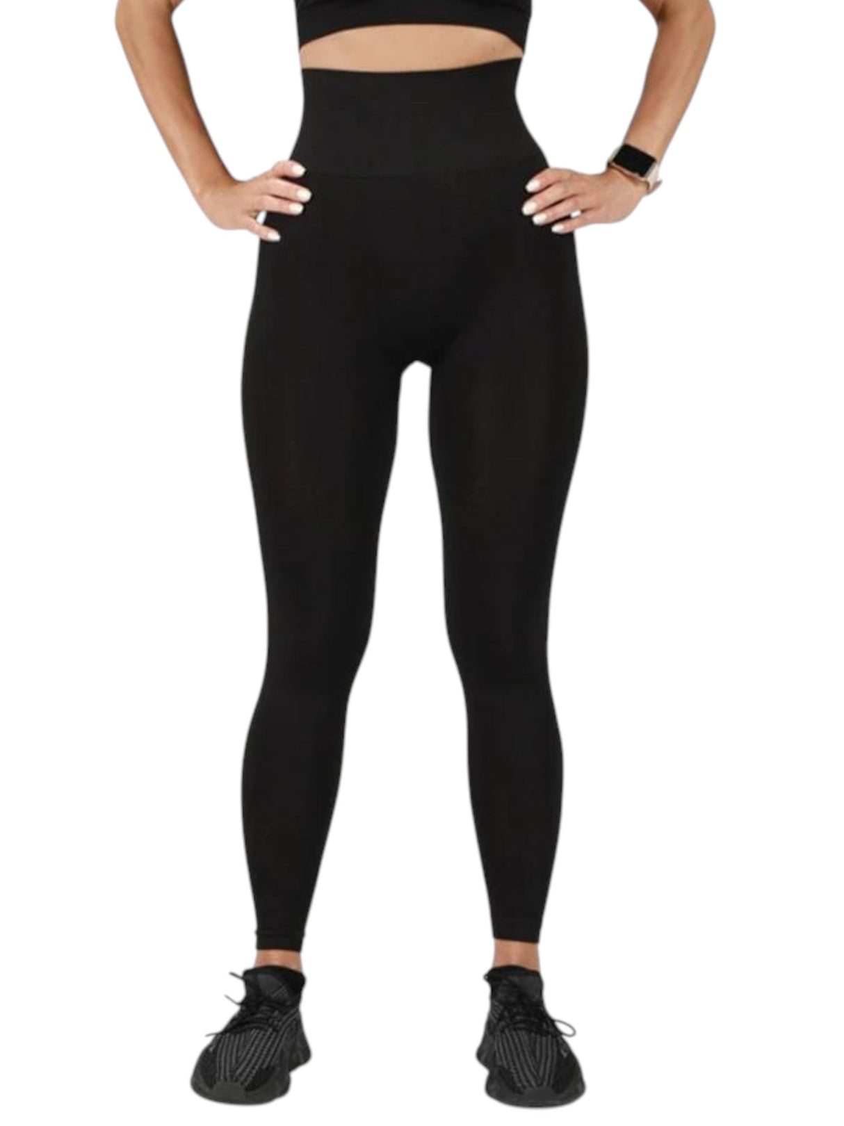 Image for Women's Ribbed Legging,Black