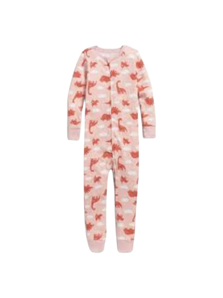Image for Kids Girl's Printed Jumpsuit,Light Coral