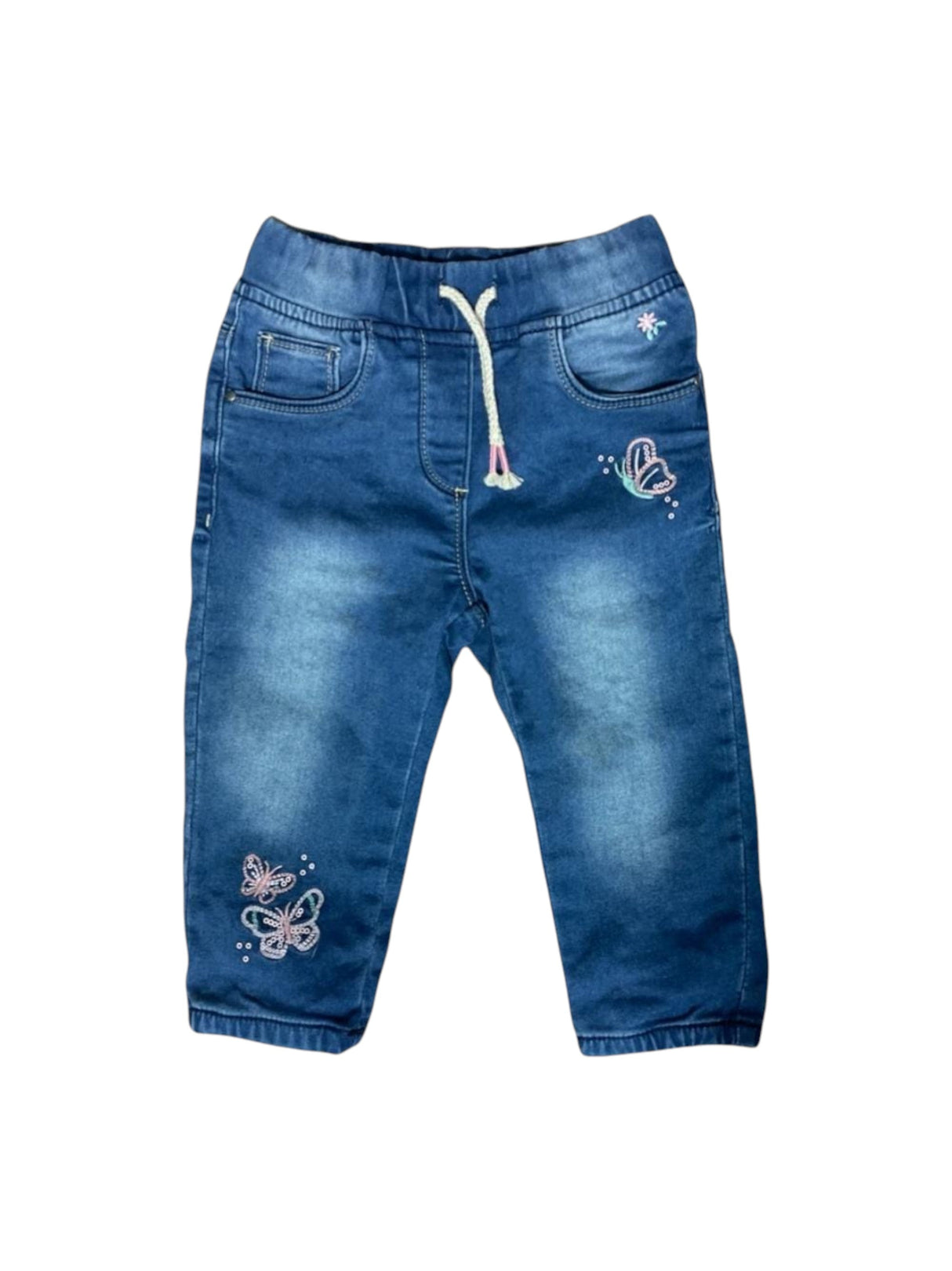 Image for Kids Girl's Plain Jeans,Blue