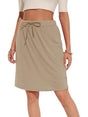 Image for Women's Plain Skirt,Brown