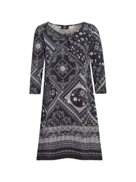 Image for Women's Graphic Dress,Navy