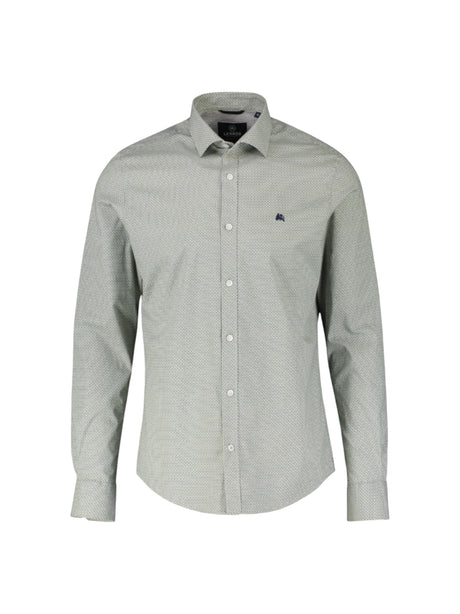 Image for Men's Dotted Dress Shirt,Light Green