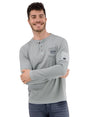 Image for Men's Printed Top,Grey