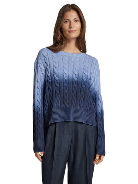 Image for Women's Colorblocked Sweaters,Navy