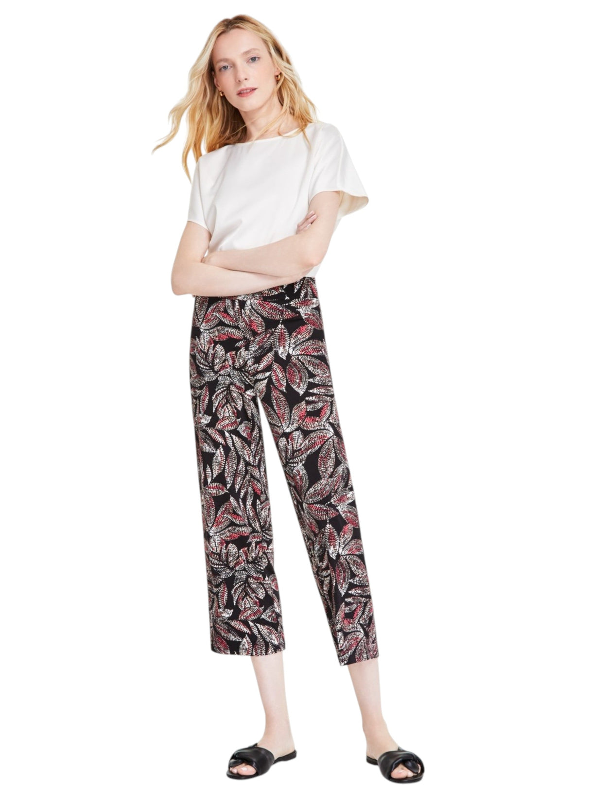 Image for Women's Printed Pant,Black