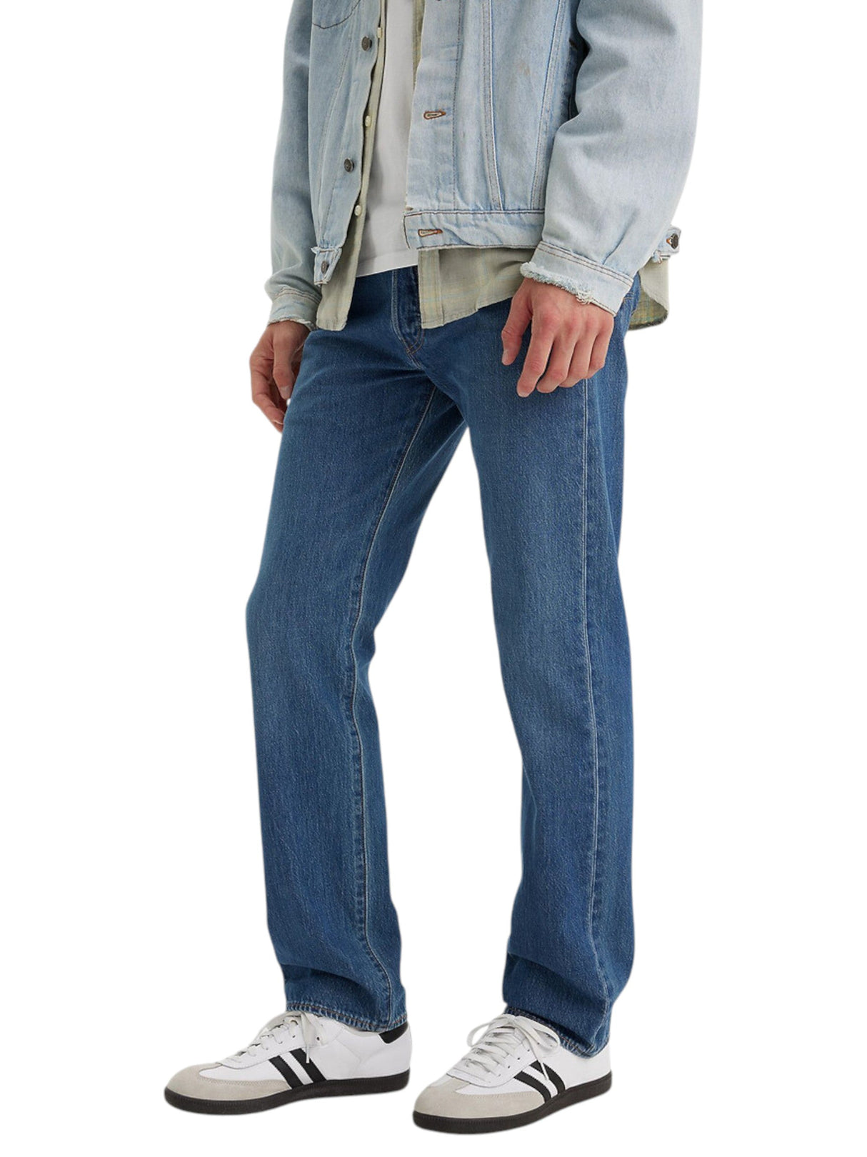 Image for Men's Washed Jeans,Blue