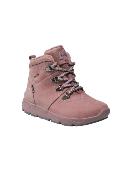 Image for Kids Girl's Plain Lined High Top Shoes,Dusty Pink