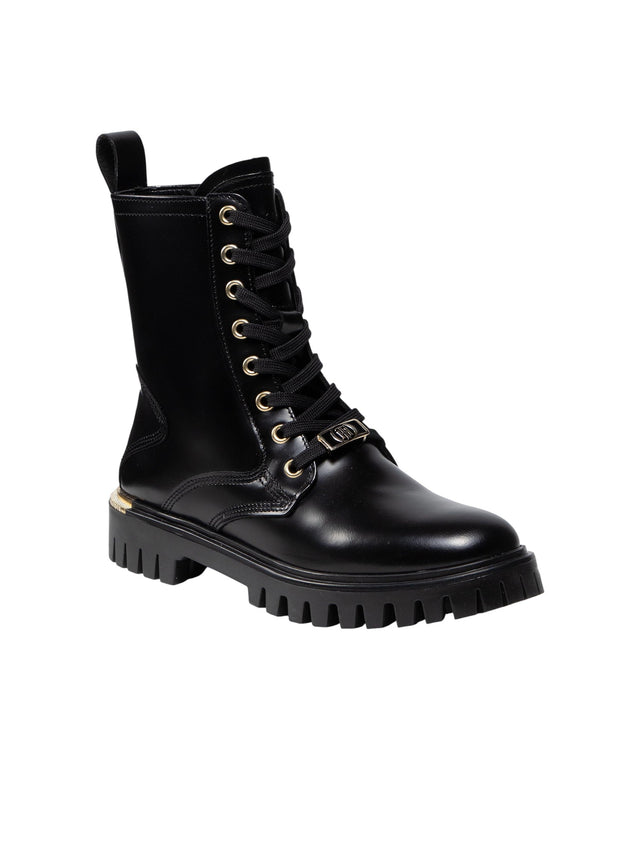 Image for Women's Plain Ankle Boots,Black