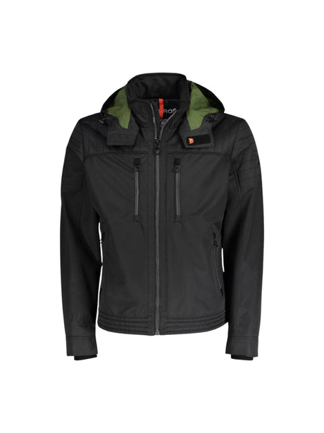 Image for Men's Quilted Jacket,Black