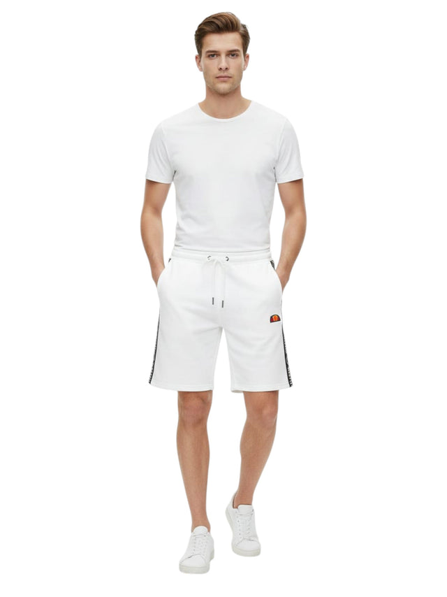 Image for Men's Brand Logo Printed Short,White