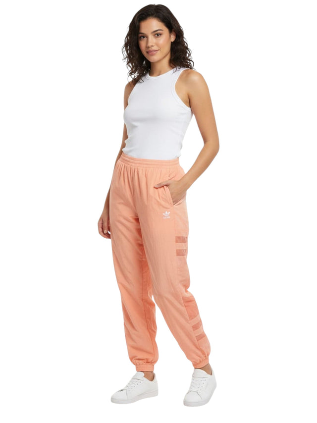 Image for Women's Plain Solid Pant,Light Orange