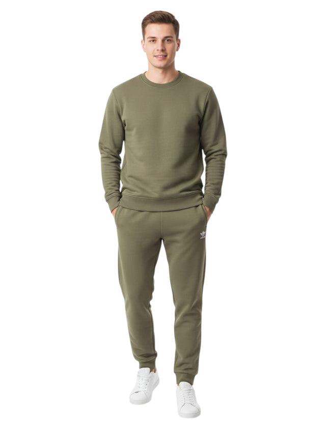 Image for Men's Plain Solid Pant,Olive