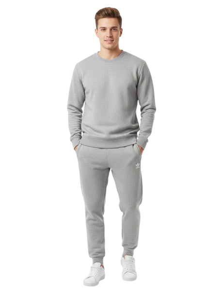 Image for Men's Plain Solid Pant,Light Grey