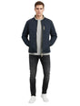 Image for Men's Quilted Jacket,Navy