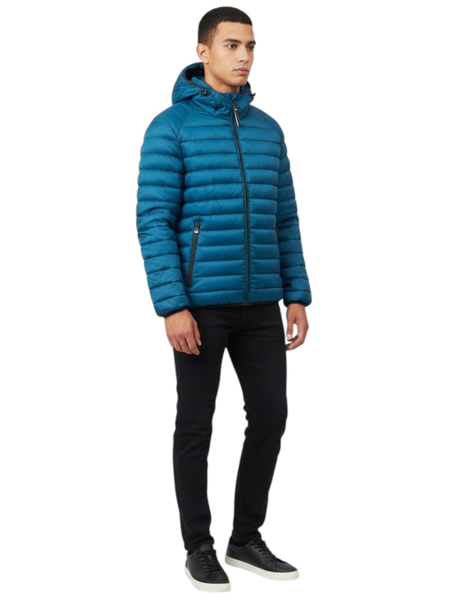 Image for Men's Quilted Jacket,Blue