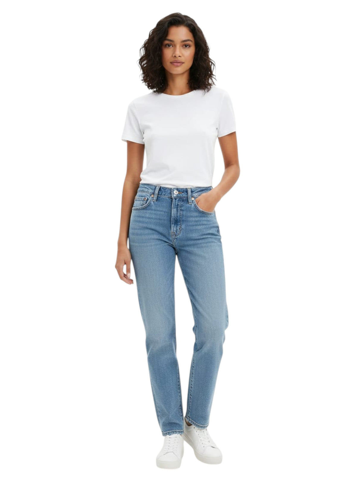 Image for Women's Plain Jeans,Blue