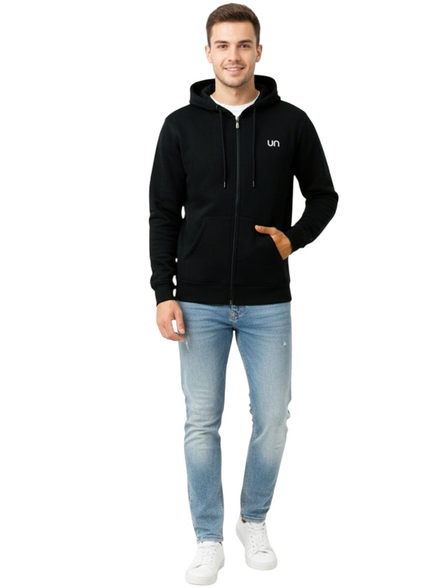 Image for Men's Plain Hoodie,Black