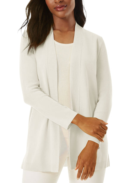 Image for Women's Knitted Top Cardigan,Off White